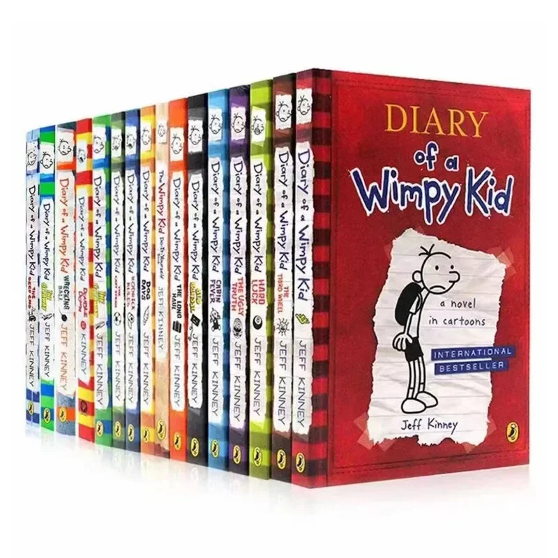 Kids Early Education Books - Dziennik Głupiego Chłopca Angielski Książka Dziecięca