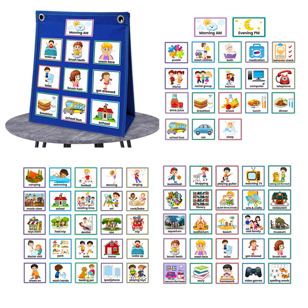 Kids Education Tools - Nowy produkt Dwustronny, samostojący, składany kieszonkowy