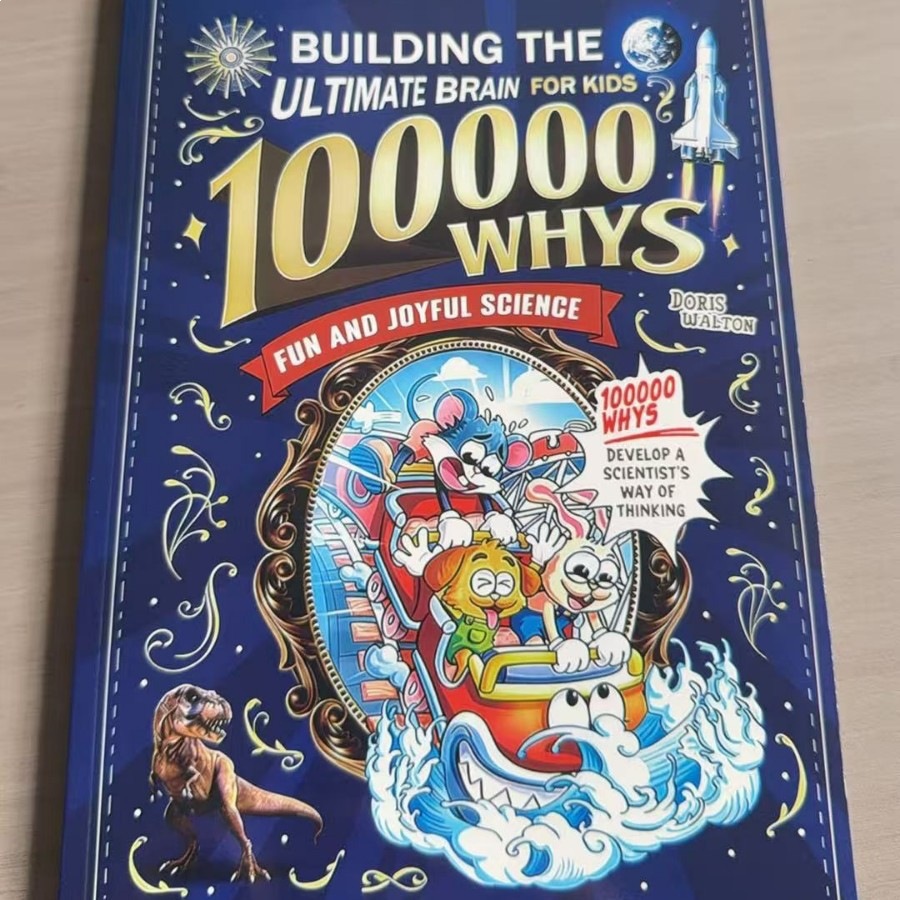 Kids Early Education Books - 100000 Dlaczemu? Budowanie idealnego mózgu dla