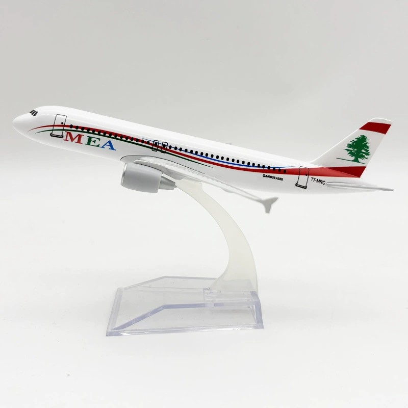Kids Education Things - Model samolotu kolekcjonerski 16 cm A320