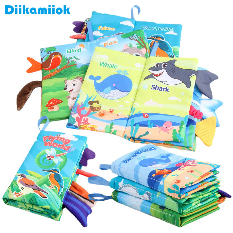 Kids Early Education Books - Nowe książki z tkaniny dla niemowląt