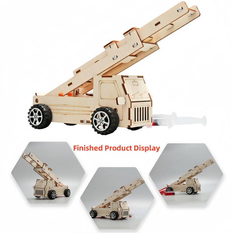 Kids Education Tools - Zestaw do samodzielnego montażu drewnianego modelu