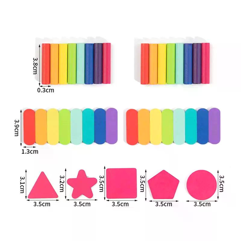 Drewniane geometryczne obwólki – Kids Education Tools recenzja i cena