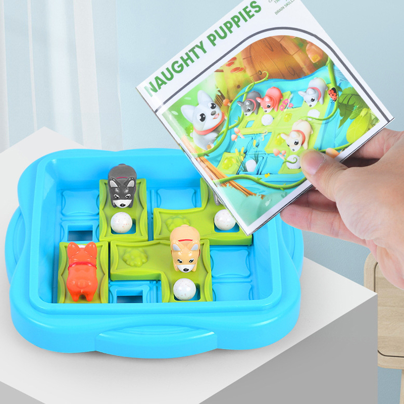 Gra planszowa Naughty Puppies  – Kids Educational Game 3 recenzja i cena