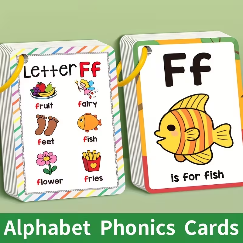 Karty edukacyjne z alfabetem i – Phonics Card Game recenzja i cena