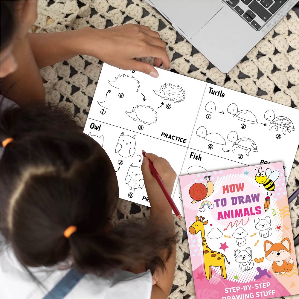Książka do rysowania zwierząt  – Kids Early Education Books recenzja i cena