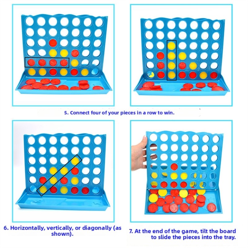 Gra planszowa 3D Cztery w Rzęd – Kids Educational Game 3 recenzja i cena