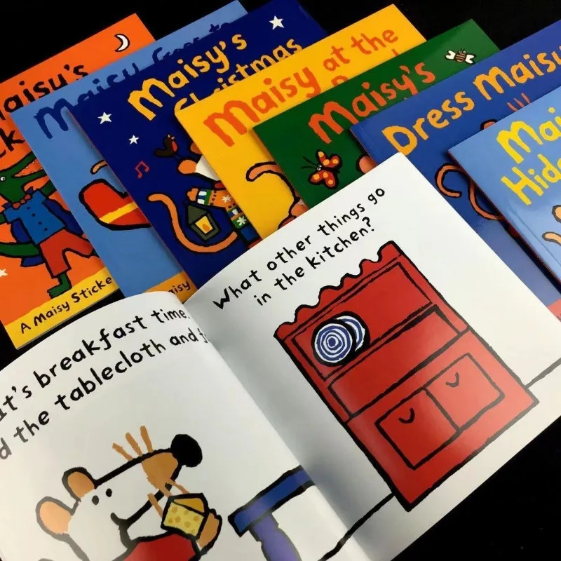 20 książek/zestaw Maisy Mouse  – Kids Early Education Books recenzja i cena