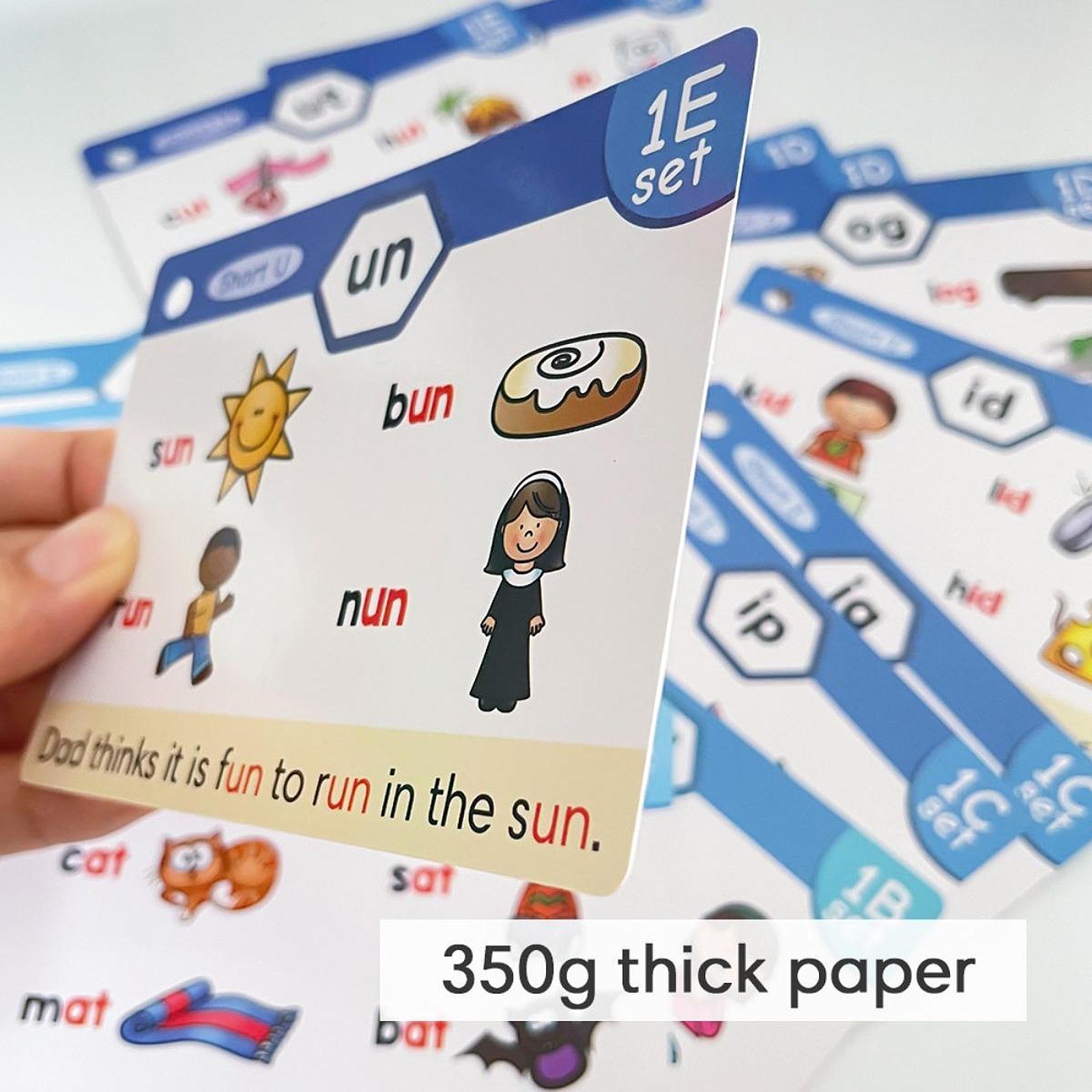 Karty edukacyjne do nauki foni – Phonics Card Game recenzja i cena