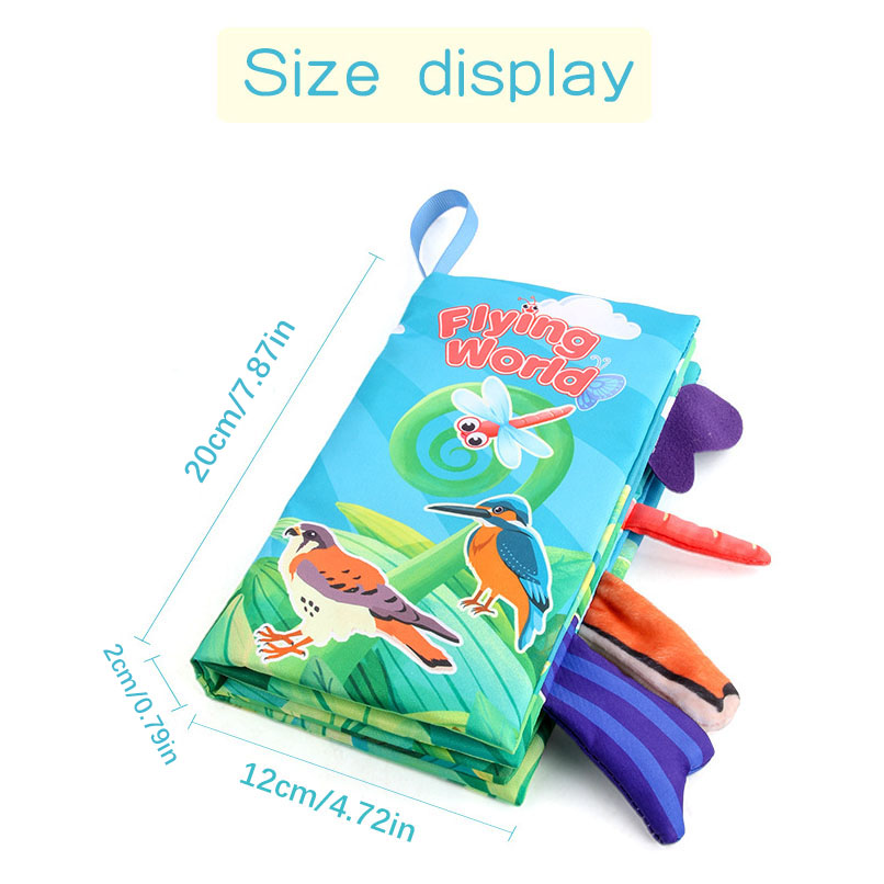 Nowe książki z tkaniny dla nie – Kids Early Education Books recenzja i cena