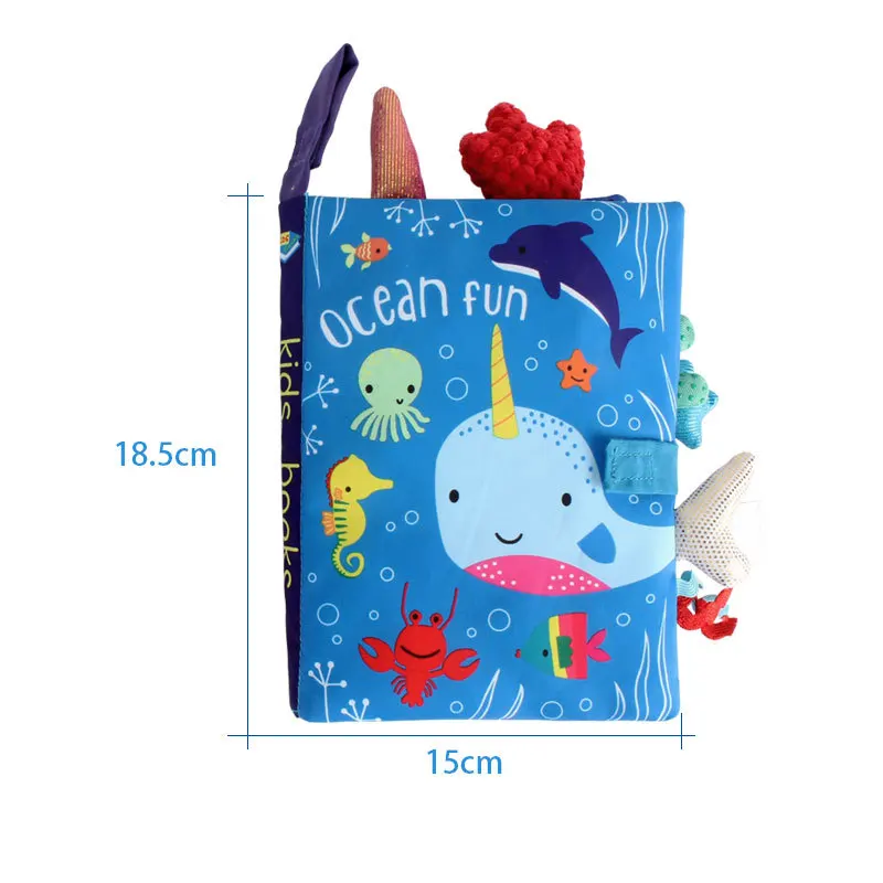 Zabawki dla niemowląt 0-36 mie – Kids Early Education Books recenzja i cena