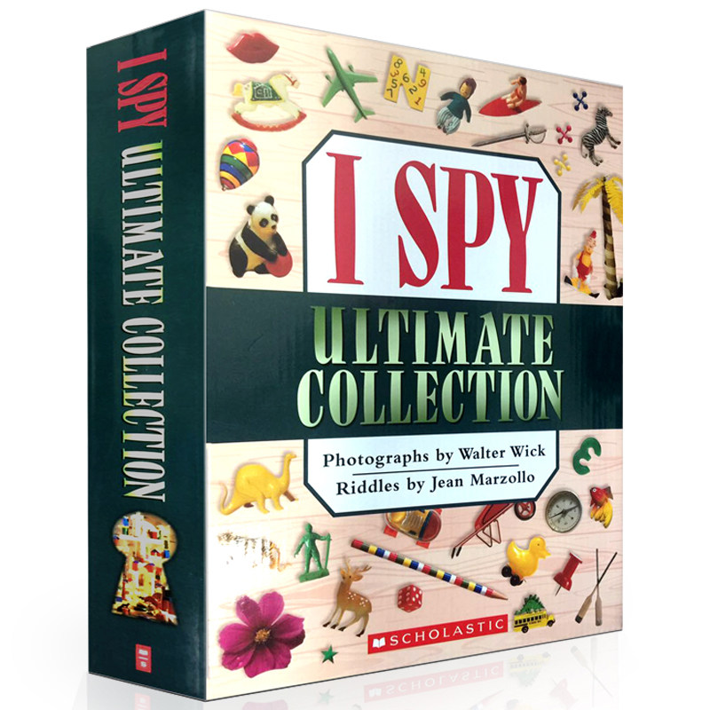 Zestaw 10 książek I Spy Ultima – Kids Early Education Books recenzja i cena