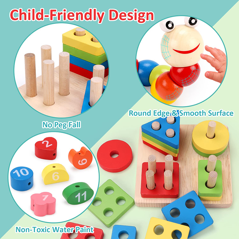 5-6 sztuk/zestaw Montessori dr – Kids Educational Game 3 recenzja i cena