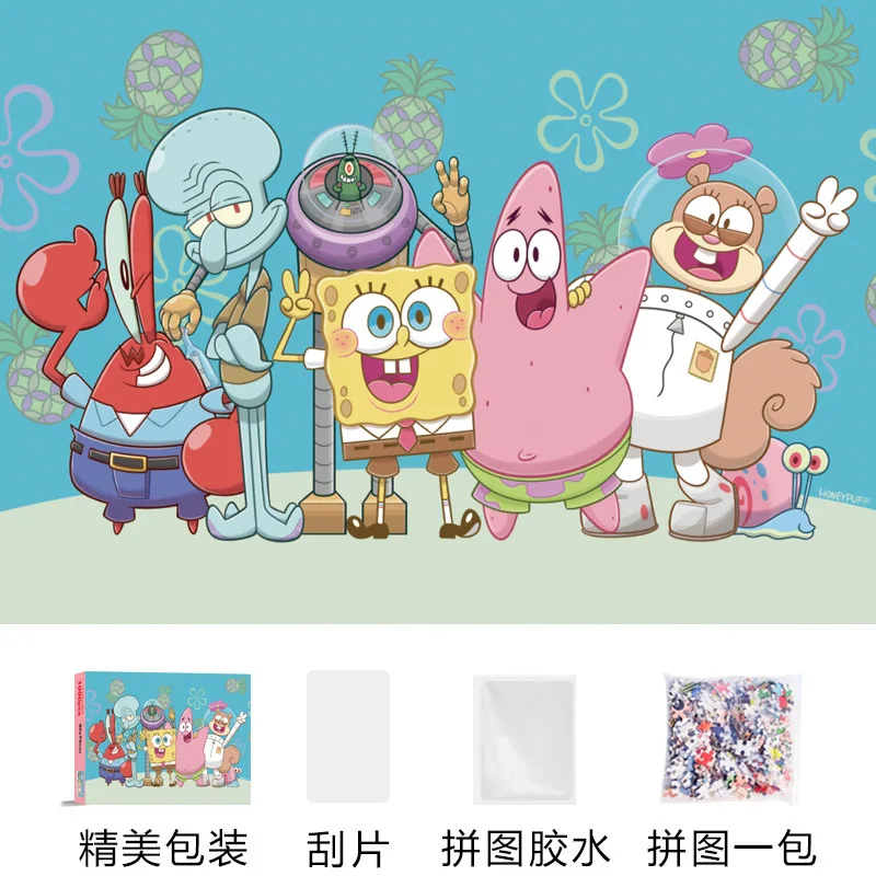 1000 Elementów Puzzle SpongeBo – Kids Education Things recenzja i cena