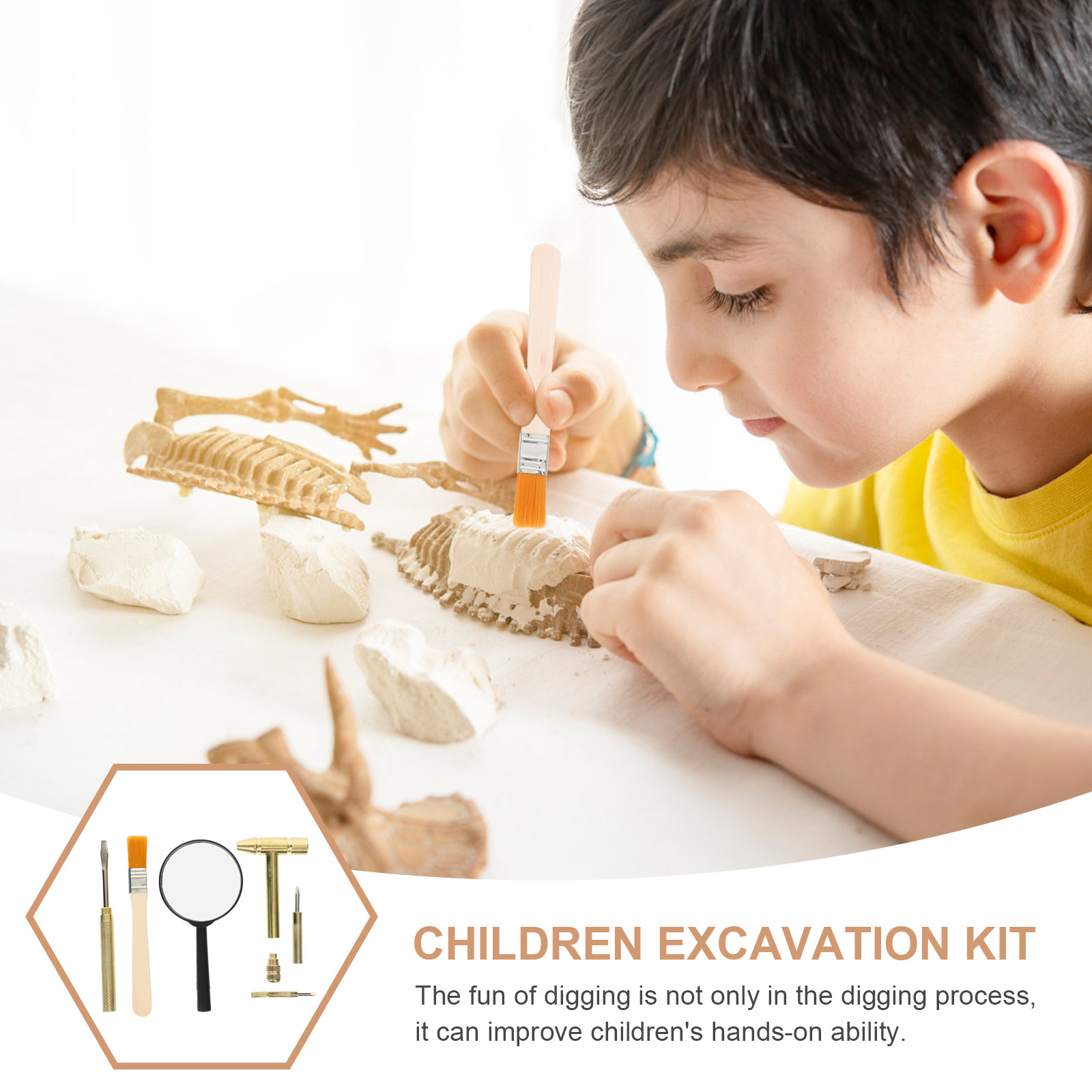 1 zestaw narzędzi do wykopalis – Kids Education Tools recenzja i cena
