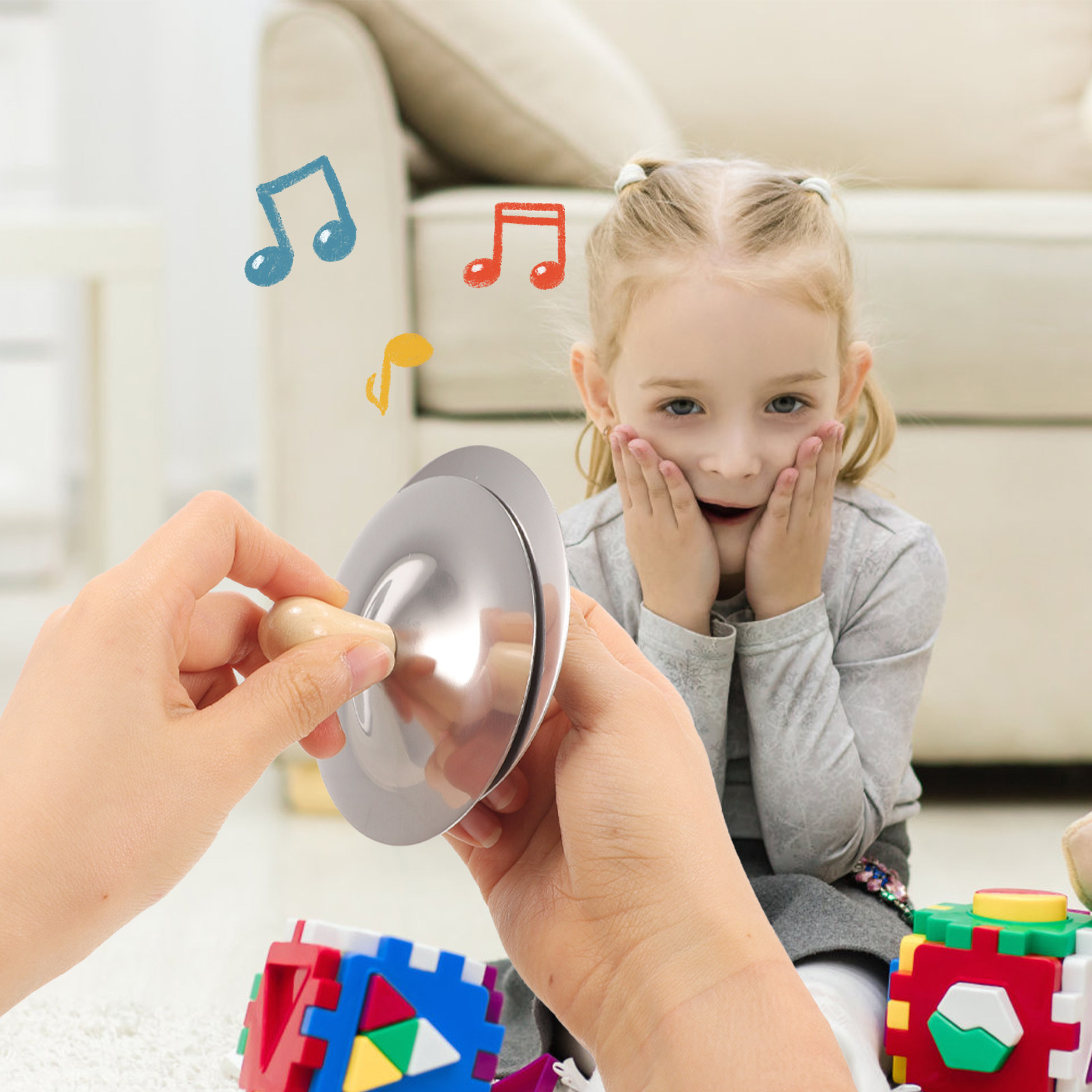 2 szt. Małe cymbały na palce d – Kids Education Tools recenzja i cena